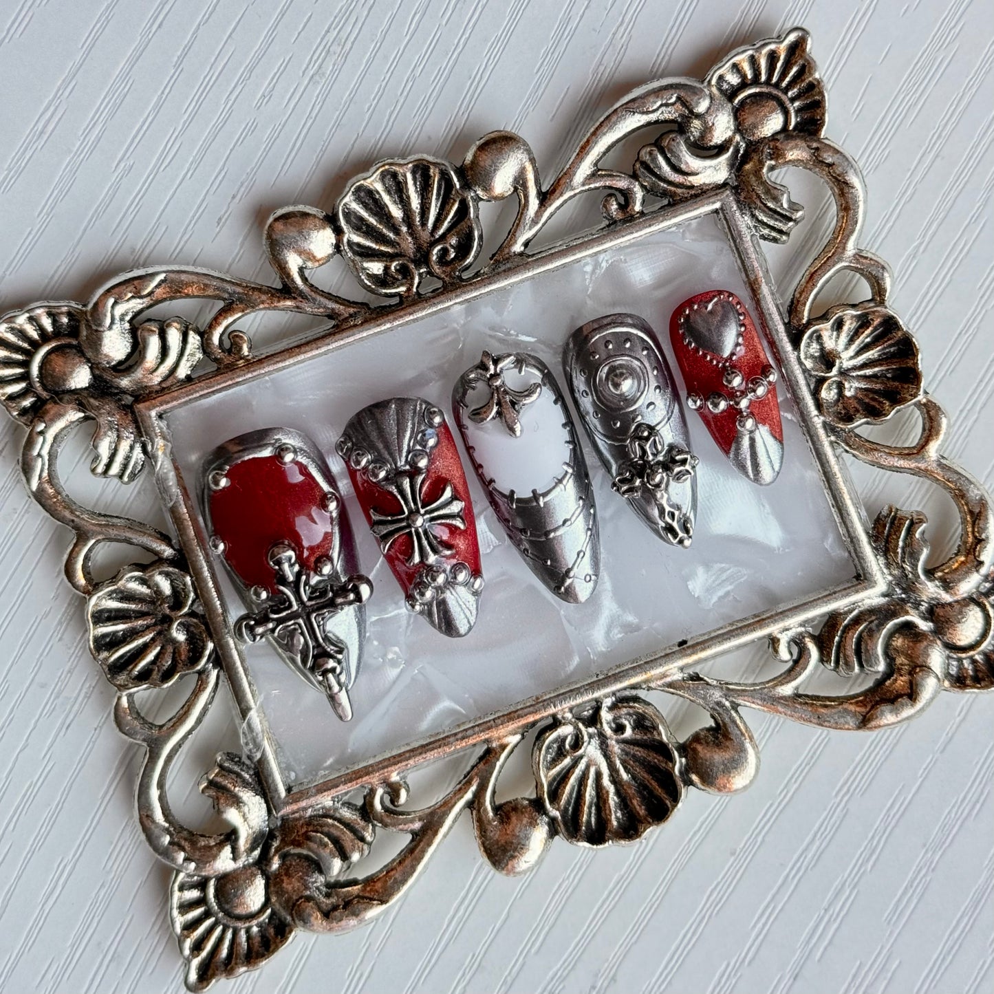 Vampire Slayer Nails