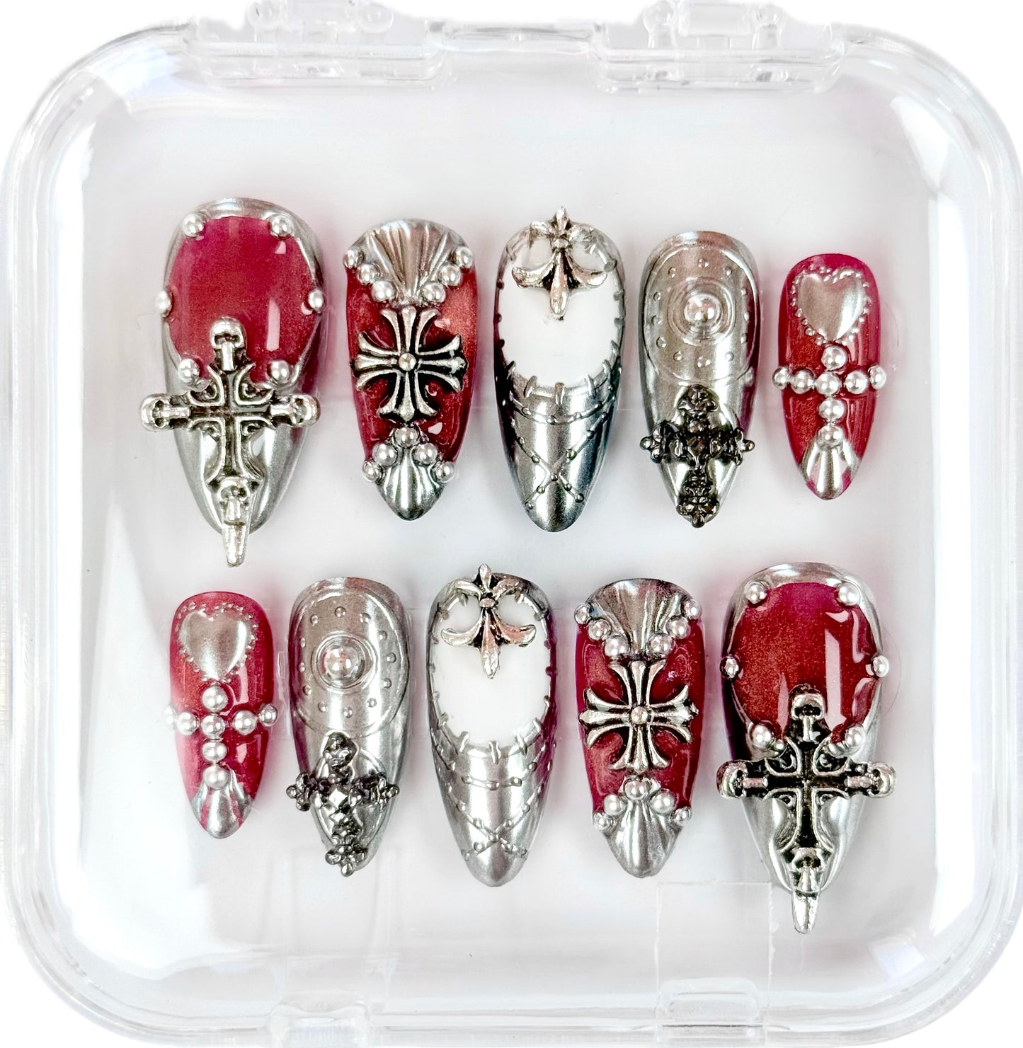 Vampire Slayer Nails