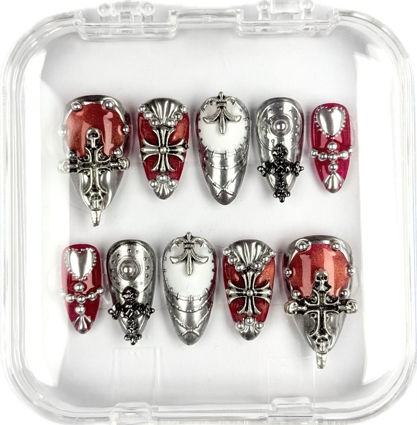 Vampire Slayer Nails