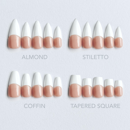 Wedding Lace Clip-on Nails