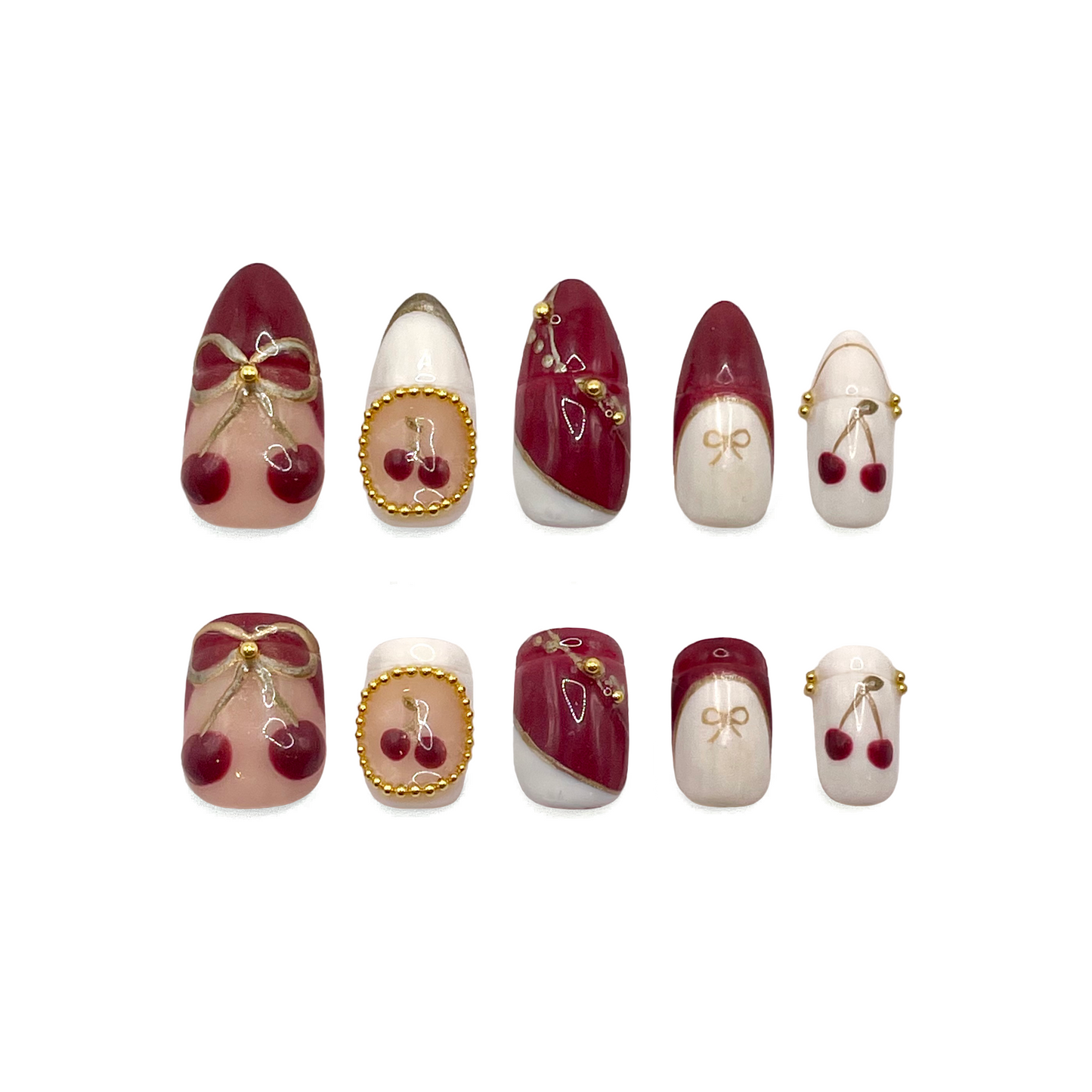 [LIMITED EDITION] Cherry Cherry Nails