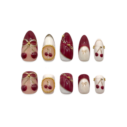 [LIMITED EDITION] Cherry Cherry Nails